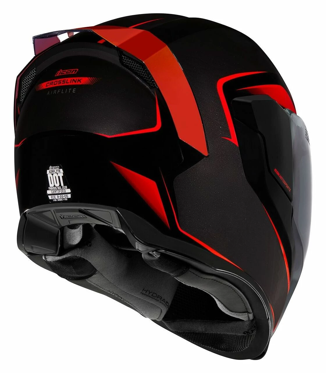 Brand new 🎁 Icon Airflite Crosslink Helmet Black/Red / 2XL [Open Box] ❤️ - Image 2