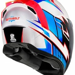 Flash Sale 👍 Icon Airflite Ultrabolt Helmet 🎉 -Icon outlet shop icon airflite ultrabolt helmet blue white red 5 scaled