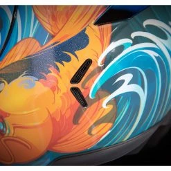 Cheapest 👏 Icon Airframe Pro Koi Helmet ⭐ -Icon outlet shop icon airframe pro koi helmet blue 16