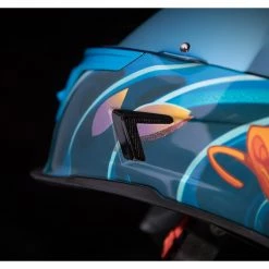 Cheapest 👏 Icon Airframe Pro Koi Helmet ⭐ -Icon outlet shop icon airframe pro koi helmet blue 19