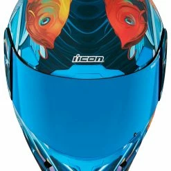 Cheap 💯 Icon Airframe Pro Koi Helmet Blue / 2XL [Blemished - Very Good] 😉 -Icon outlet shop icon airframe pro koi helmet blue2 xl blemished very good blue 16 scaled