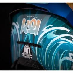 Hot Sale 😉 Icon Airframe Pro Koi Helmet Blue / 3XL [Open Box] 🥰 -Icon outlet shop icon airframe pro koi helmet blue3 xl open box blue 14