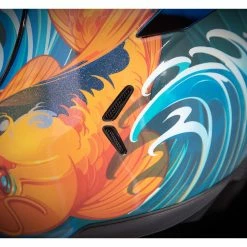 Hot Sale 😉 Icon Airframe Pro Koi Helmet Blue / 3XL [Open Box] 🥰 -Icon outlet shop icon airframe pro koi helmet blue3 xl open box blue 16