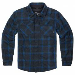 Discount 😀 Icon Upstate Flannel Riding 👕 Shirt ⭐ -Icon outlet shop icon flannel upstateride blue 5