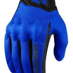 Best Sale 🤩 Icon Anthem 2 CE Gloves ❤️ -Icon outlet shop icon glove anthem2 ce hi viz blue 4
