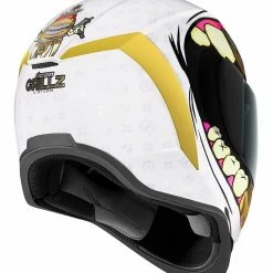 Outlet 🎁 Icon Airform Grillz Helmet 🌟 -Icon outlet shop icon helmet afrm grillz white 8
