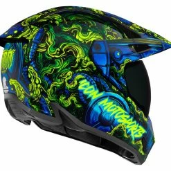 Cheapest 🔔 Icon Variant Pro Willy Pete Helmet 🎉 -Icon outlet shop icon hlmt vpro willypete blue green 8