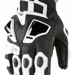 Best deal 😍 Icon Hypersport Short Gloves 🎉 -Icon outlet shop icon hypersport short gloves white 2